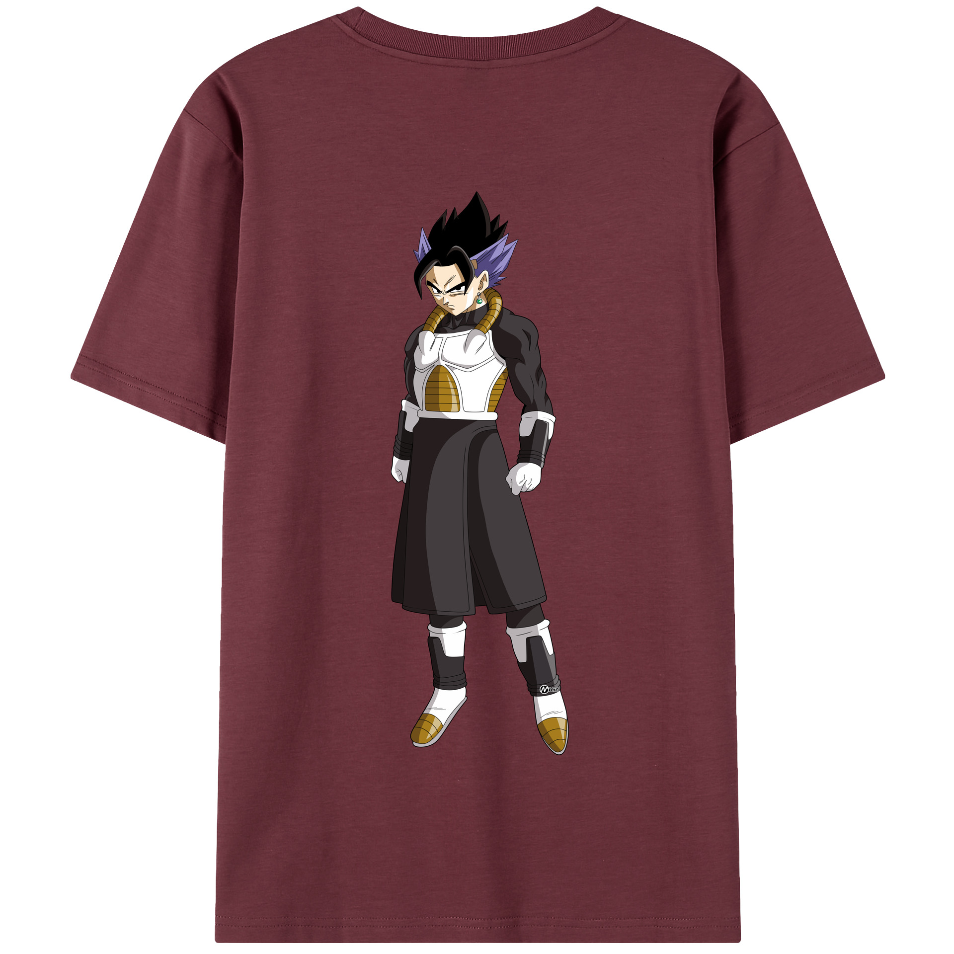 （画像用） ドラゴンボール ベジット DRAGON BALL Vegetto 綿100％半袖Tシャツ（背面プリント）